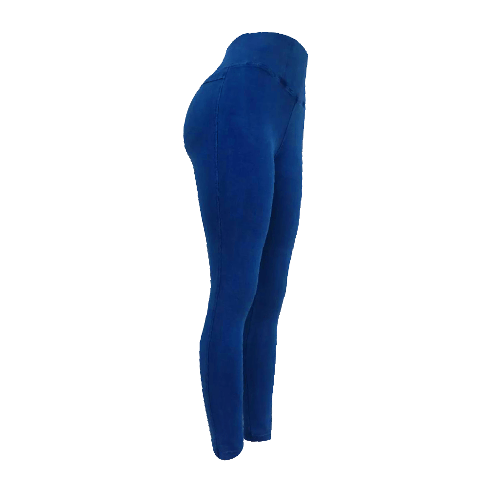 Calza Jeans Azul Liso
