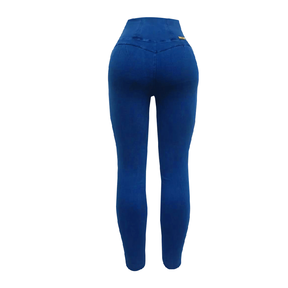 Calza Jeans Azul Liso