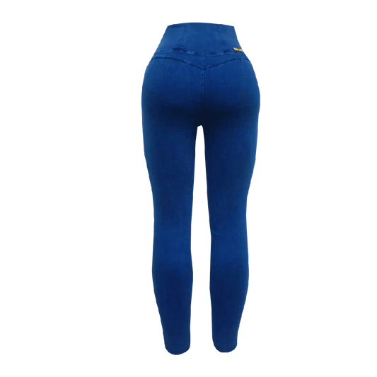 Calza Jeans Azul Liso